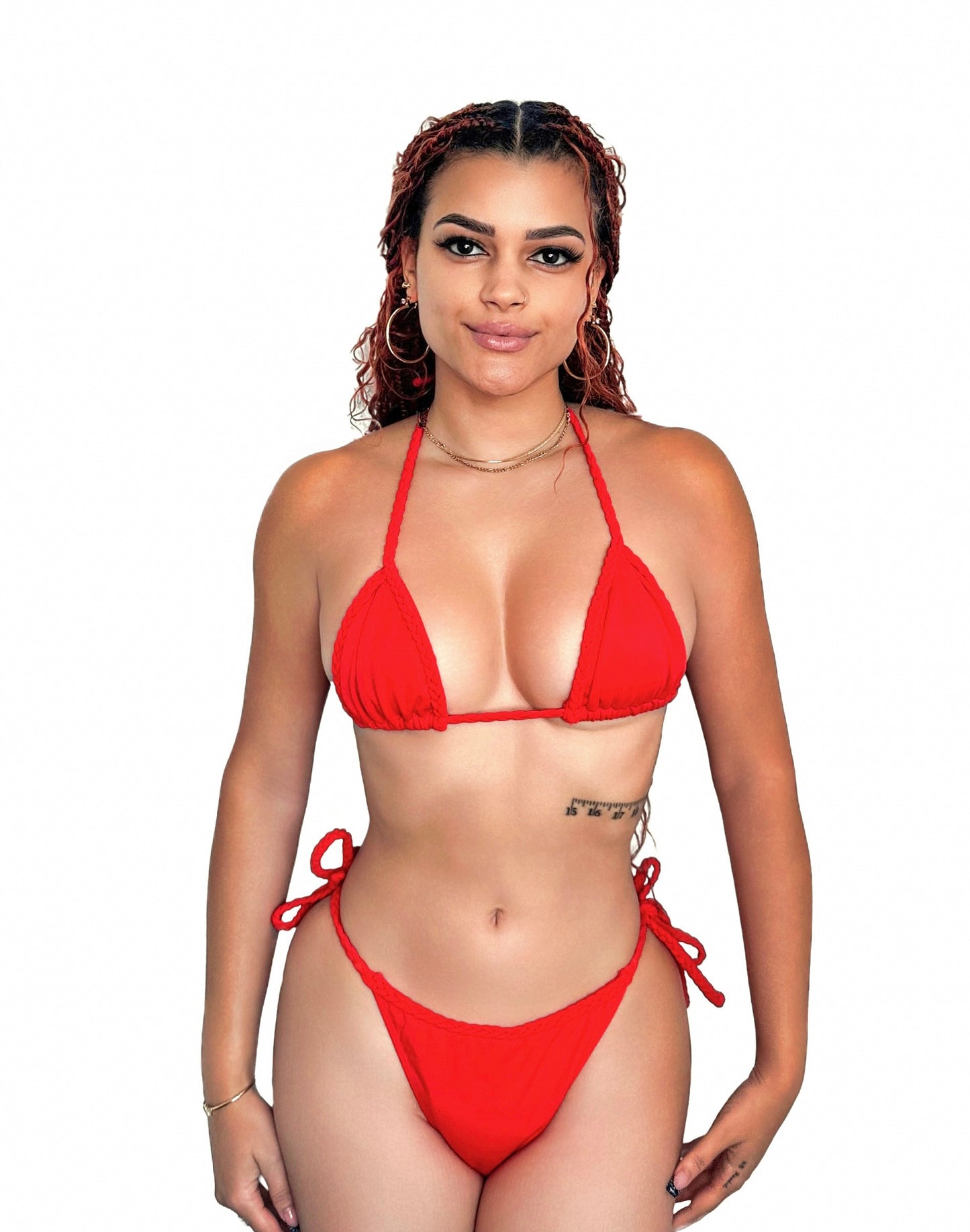 Grapefruit Signature Braided String Bikini SET
