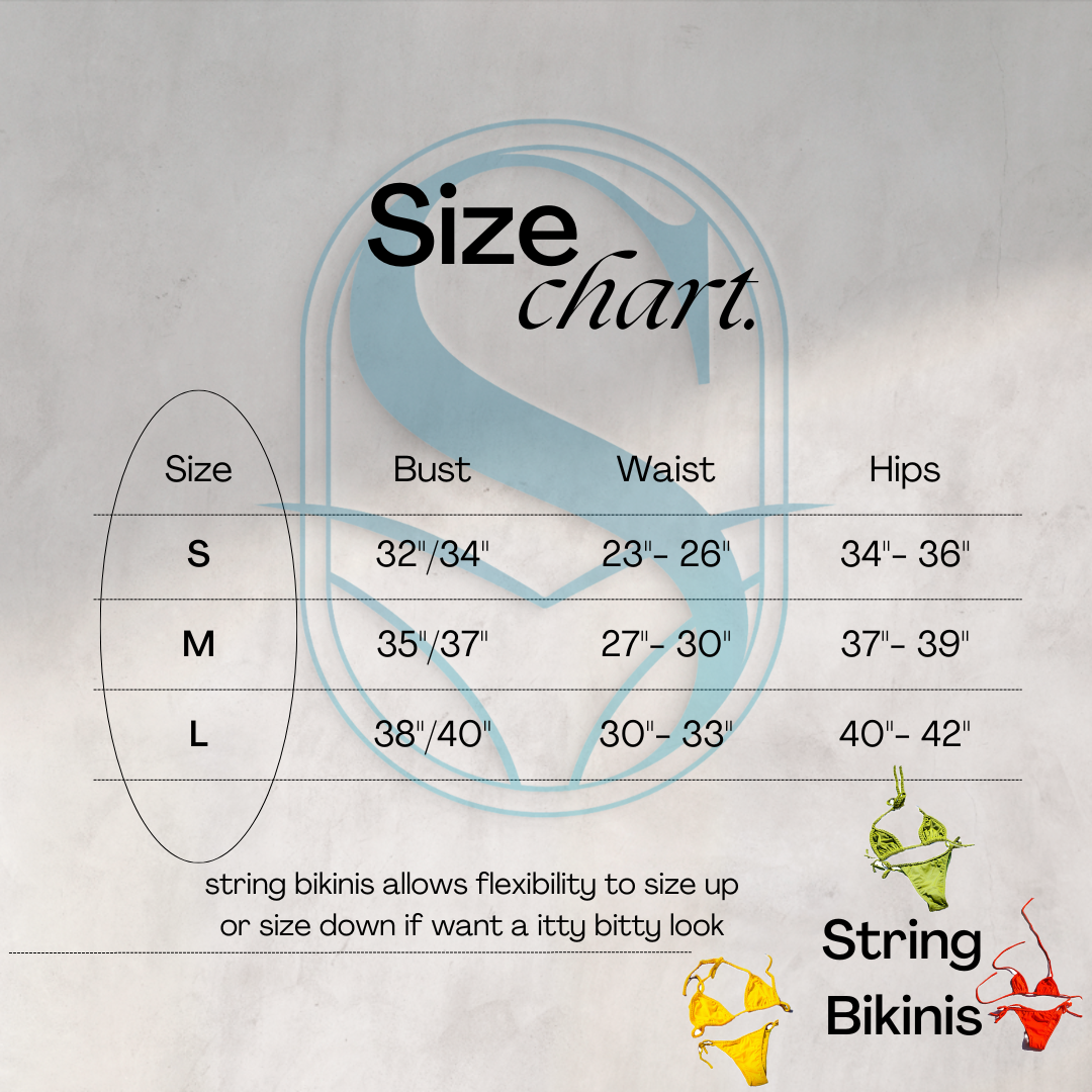 Grapefruit Signature Braided String Bikini Set – Top & Bottom