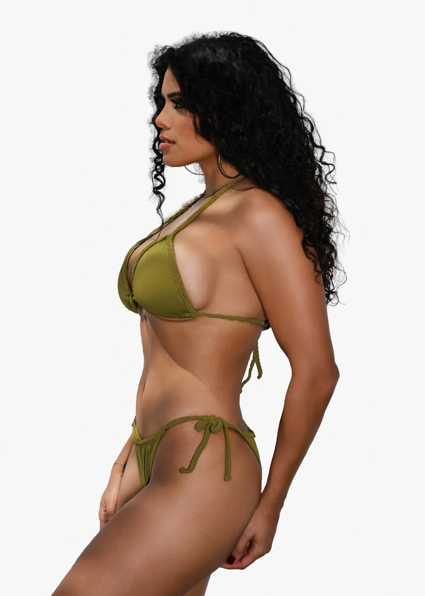 Avocado Signature Braided String Bikini Set